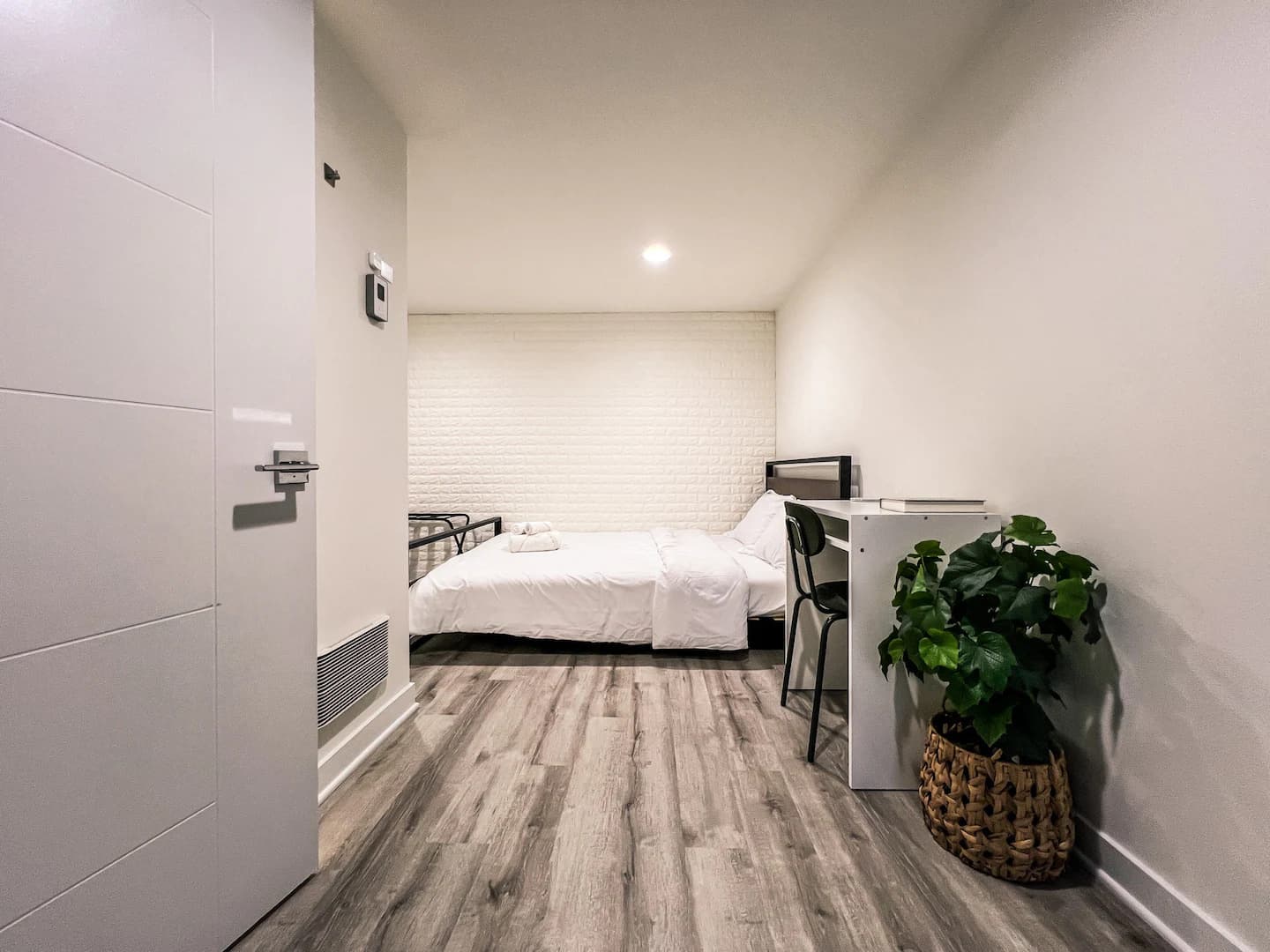 The Fern Nook, a walk-out lower-level suite with private entrance and en-suite bath